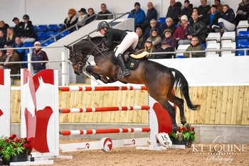 Victory for Emily Ward and Wild Star HF in the Winter Grand Prix at Kelsall Hill Winter Classic